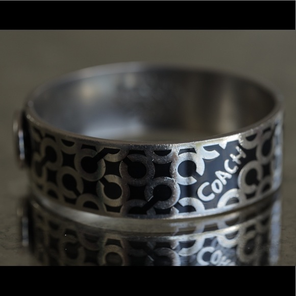 Coach Signature Logo Bangle Bracelet Vintage